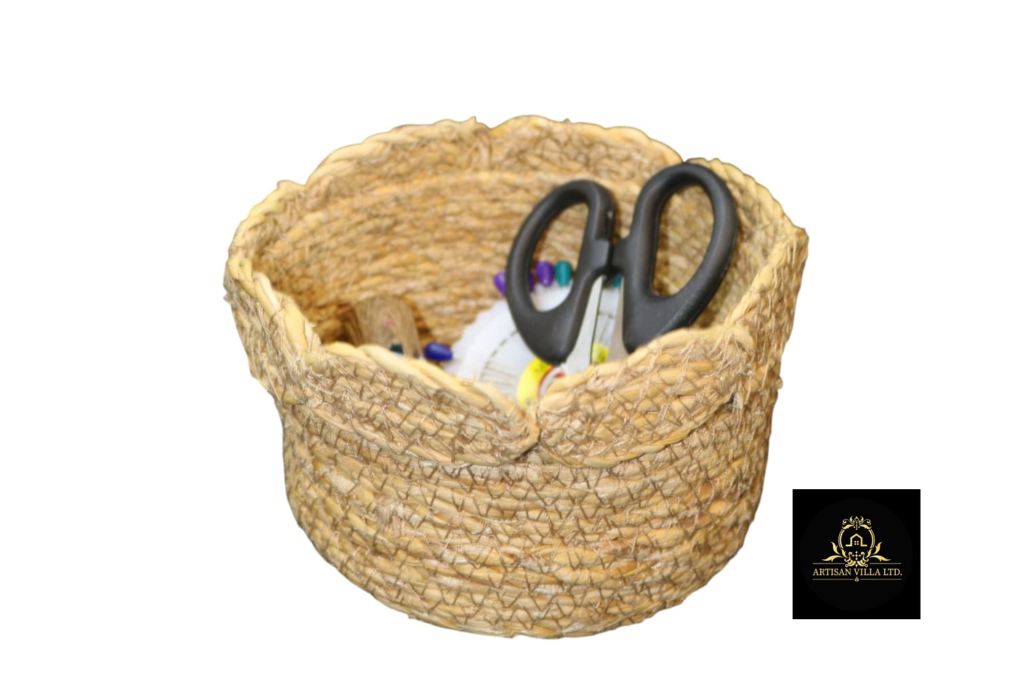 Seagrass Round Basket