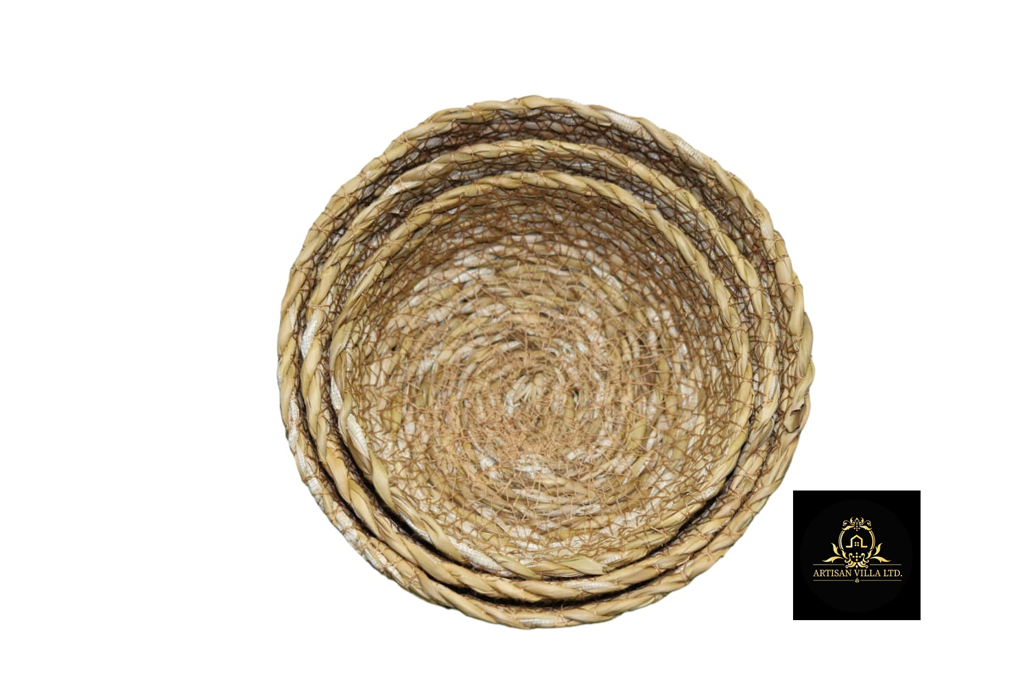 Seagrass Round Basket