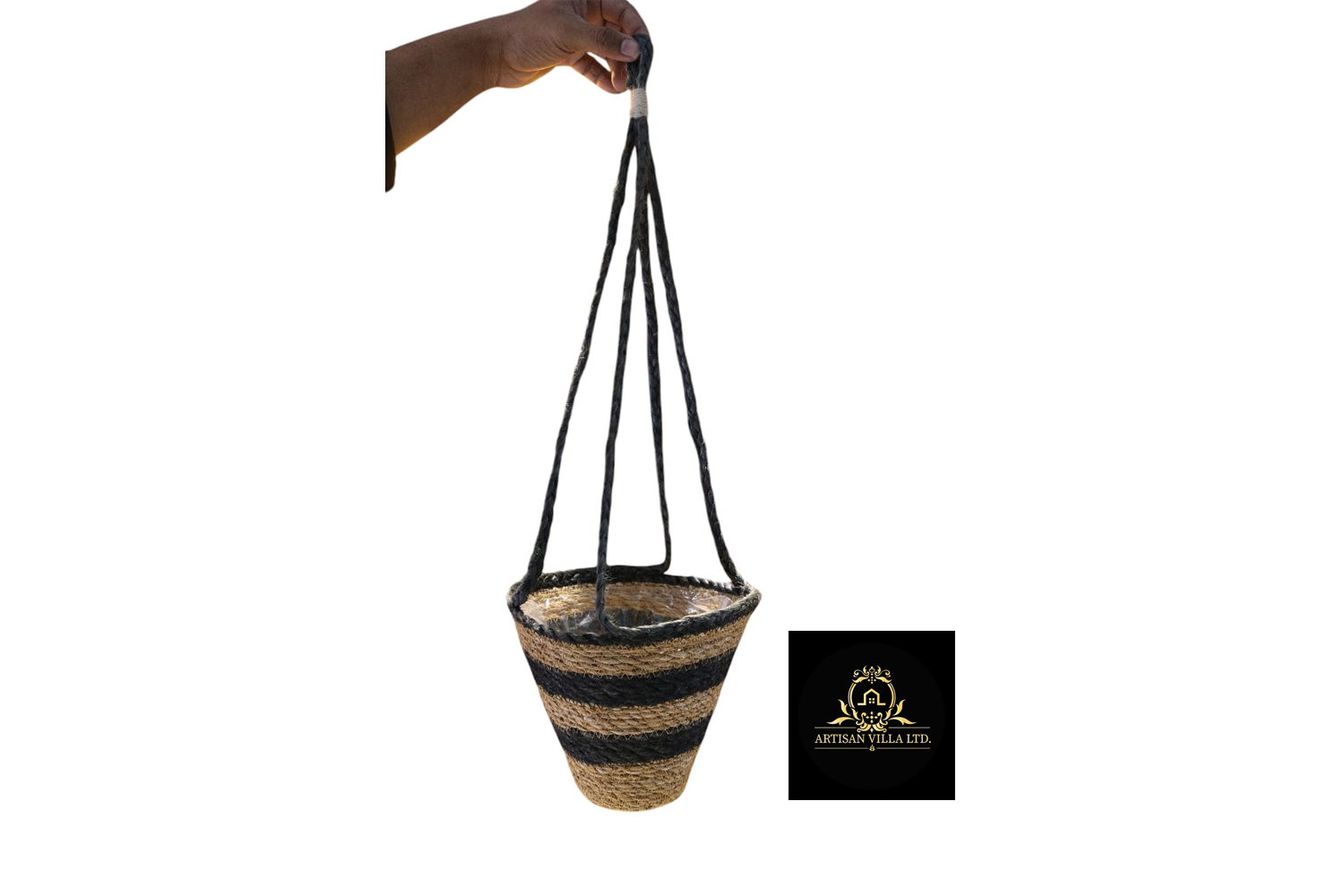 Seagrass Hanging Vase